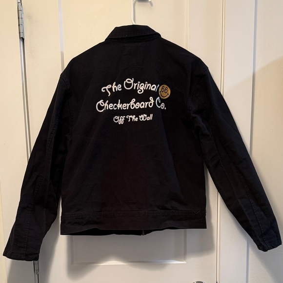 Vans Womens Open Road Black Denim Jacket size S - Picture 3 of 10